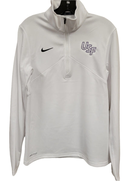 Nike DriFIT Training Quarter Zip USF Logo – Cougar Central