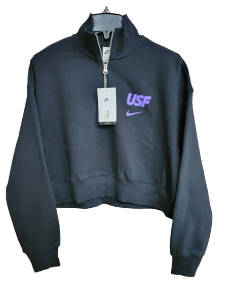 Nike Women's Phoenix Fleece Crop Quarter Zip – Cougar Central
