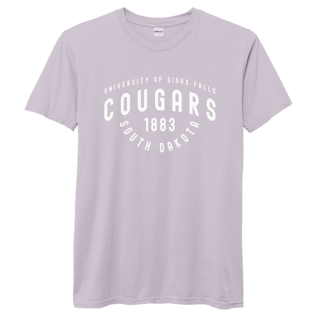 Ouray Vintage Wash Pigment Dyed Lilac Short-Sleeve Tee