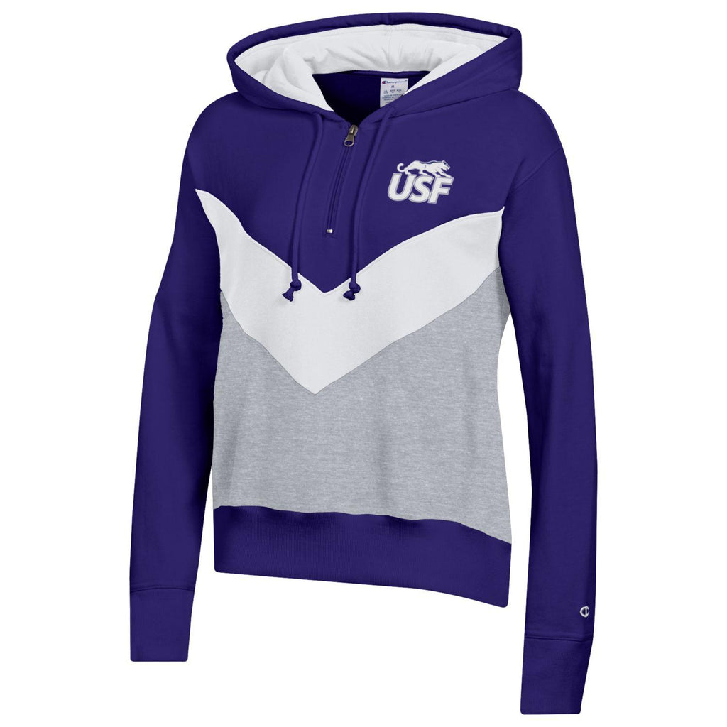 Clearance - Champion Women's Super Fan 23 Big Stripe Hood