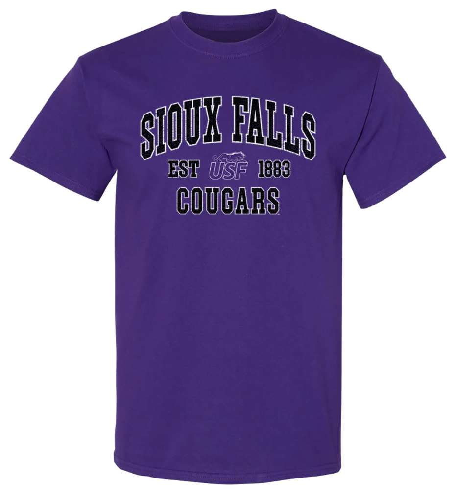 J. America 1883 Purple College T-Shirt