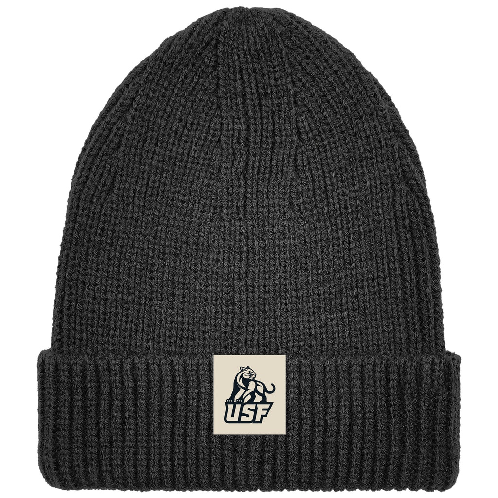 Legacy Ribbed Cuff Black Beanie