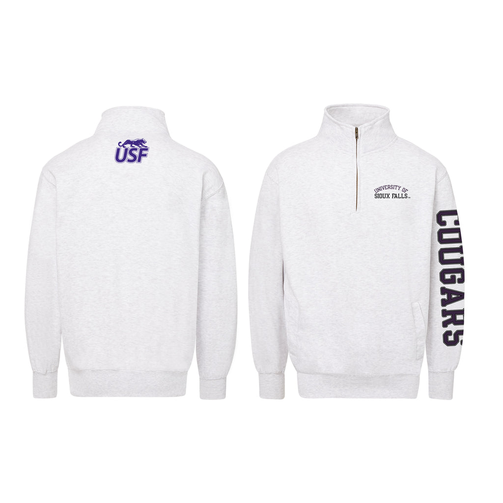 Clearance - MV Sport Fundamental Fleece Quarter Zip Sweatshirt