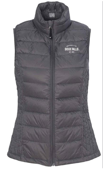 MV Sport 32 Degrees Packable Women's Pewter Gray Vest