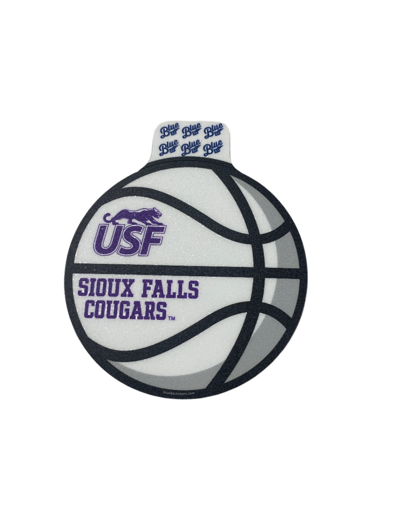 Clearance - Blue 84 Basketball Sticker