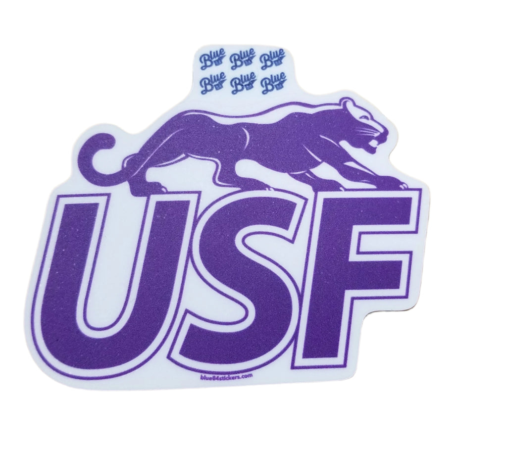 Clearance - Blue 84 Juniors Mascot Sticker