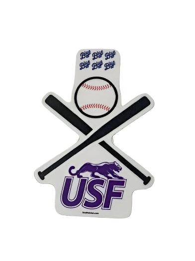 Clearance - Blue 84 Baseball Sticker