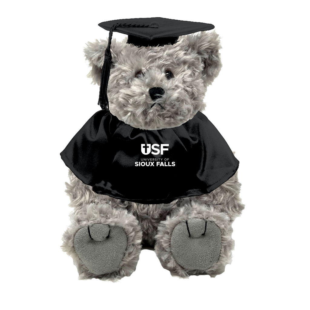 MCM Chelsea Gray Graduation Bear