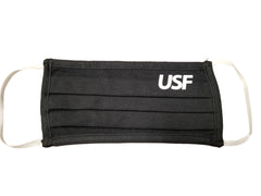 Clearance - USF Black Cloth Face Masks