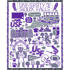 Varsity Line Julia Gash Tapestry Blanket