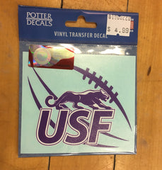Potter Decals Football Decal