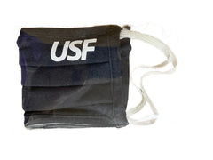 Clearance - USF Black Cloth Face Masks