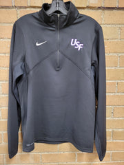 Nike DriFIT Training Quarter Zip USF Logo