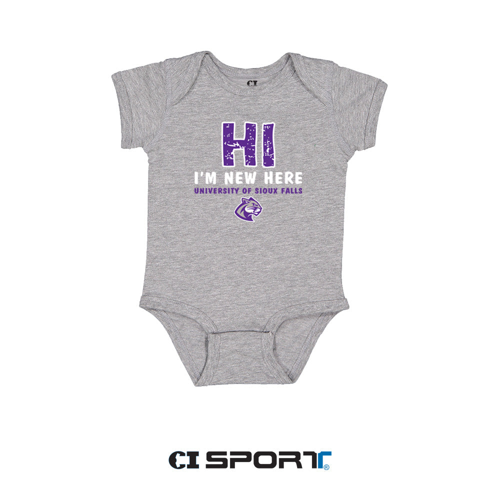 CI Sport New Here Infant Bodysuit Onesie