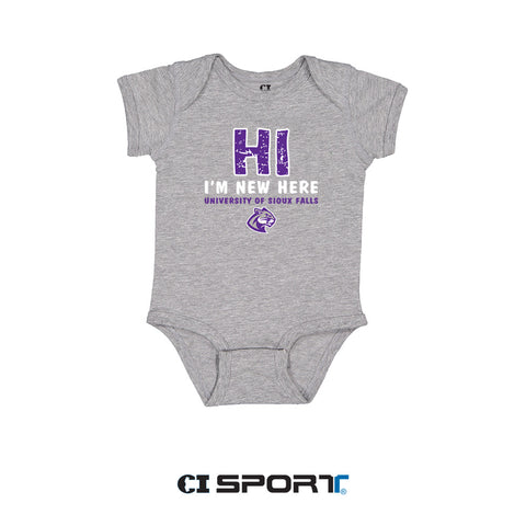 CI Sport New Here Infant Bodysuit Onesie