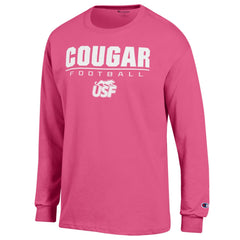 Champion Cougar Football Long-Sleeve Tee