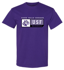 J. America New Purple Baseball Sports T-Shirt