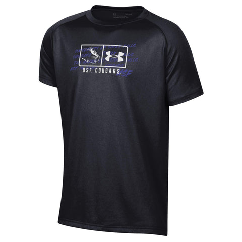 Under Armour Black Youth Tech Tee