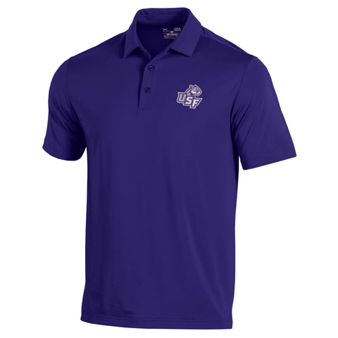 Under Armour NEW T2 Green Purple Polo