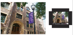 Varsity Line Jorden Hall 500 Piece Puzzle