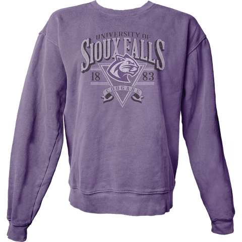 Blue 84 Fine Dining Dyed Ringspun Fleece Crewneck