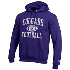 Champion Powerblend Football Hooded Sweatshirt
