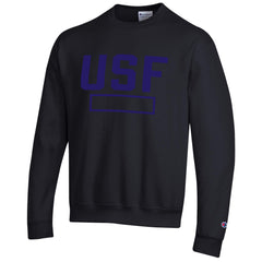 Champion Powerblend Felt Applique Crewneck Sweatshirt