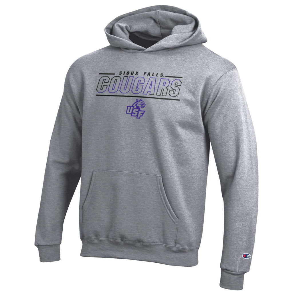 Champion Youth Powerblend Hooded Sweatshirt