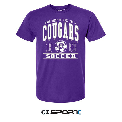 CI Sport Purple Soccer Team T-Shirt