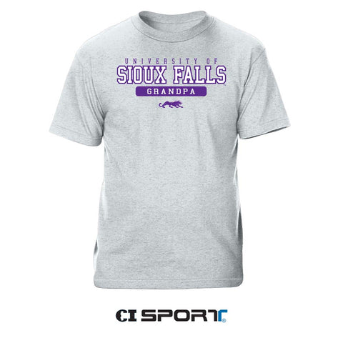 CI Sport Heather Gray Grandpa T-Shirt