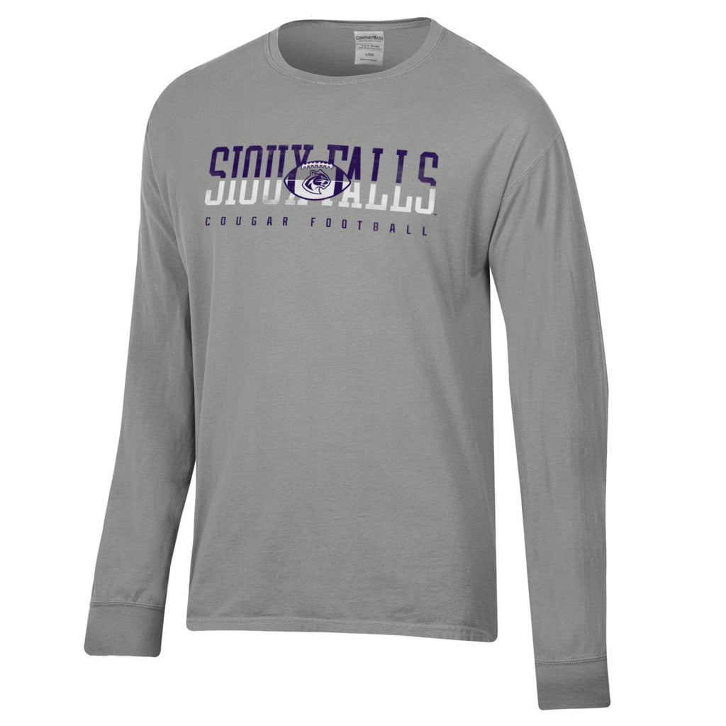 Comfort Wash Football Long-Sleeve T-Shirt