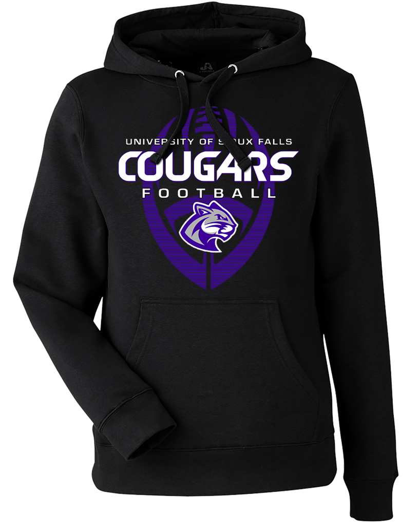 J. America Black Football Gameday Hoodie