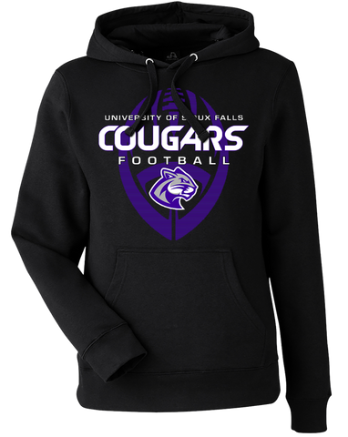 J. America Black Football Gameday Hoodie