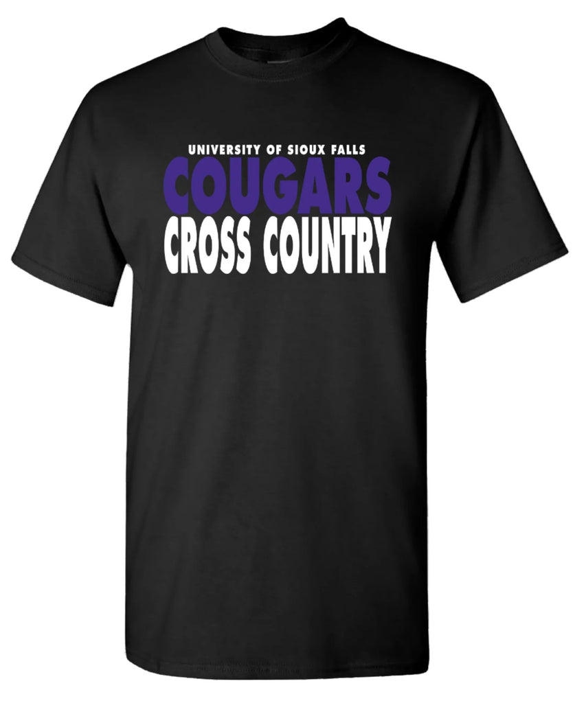 J. America Black Cross Country T-Shirt