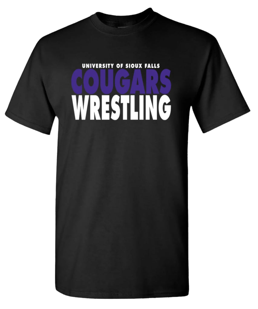 J. America Black Wrestling T-Shirt