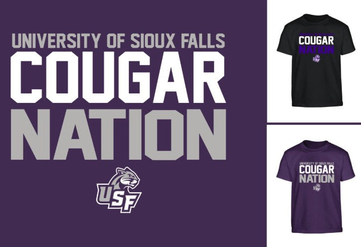 J. America Youth Cougar Nation T-Shirt