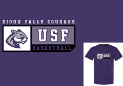 J. America New Purple Basketball Sports T-Shirt