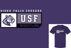 J. America New Purple Wrestling Sports T-Shirt