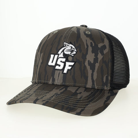 Legacy MPS Bottomland Black Camo Trucker Cap