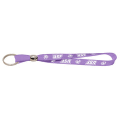 MCM Lavender Wristlet Lanyard