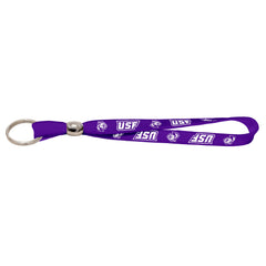 MCM Lavender Wristlet Lanyard