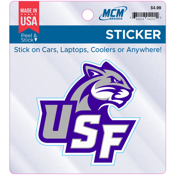 MCM Diagonal USF Sticker Decal – Cougar Central