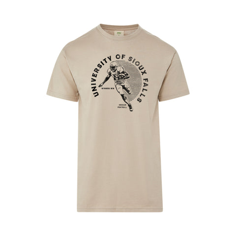 MV Sport Vintage Collegiate Football T-Shirt