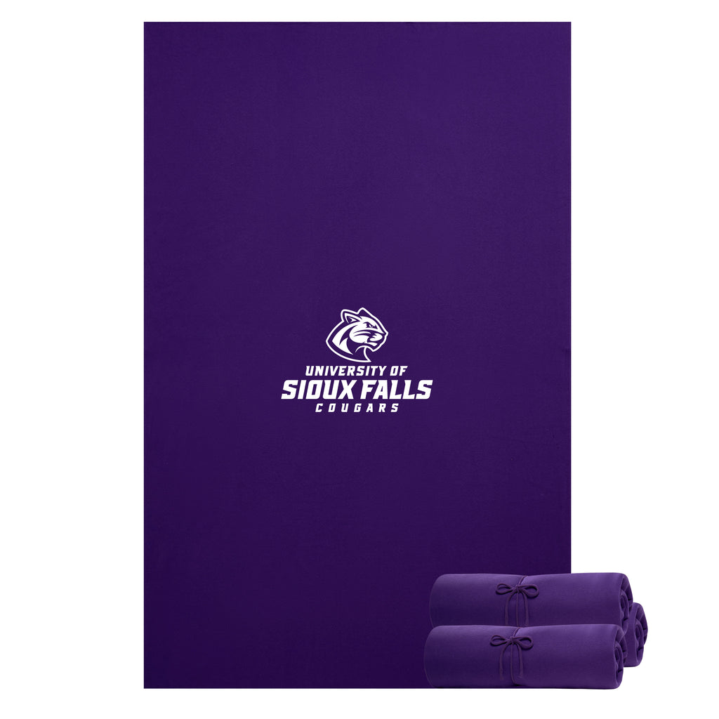 MV Sport Pro-Weave Sweatshirt Blanket with the NEW Logo
