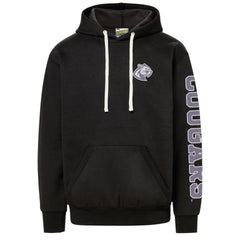 MV Sport Vintage Fleece Flock Print Hooded Sweatshirt