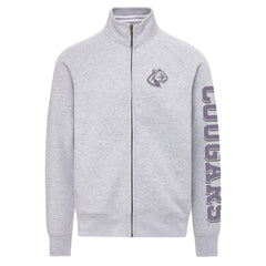MV Sport Vintage Fleece Flock Print Full Zip Sweatshirt