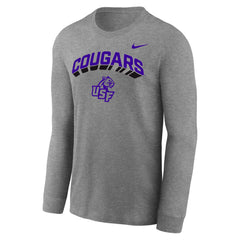 Nike Heather Gray Legend Long-Sleeve T-Shirt