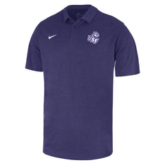 Nike Heather Purple Polo