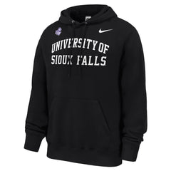 Nike Club Fleece Signature Pullover Hooded Sweatshirt