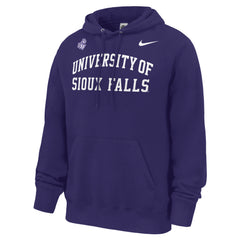 Nike Club Fleece Signature Pullover Hooded Sweatshirt